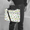thumbnail image 5 of Lsque Frog Wear Chef Hat Pattern Laptop Bag – Portable & Slim Single-Shoulder Computer Case with Adjustable Strap, Protective, Lightweight for 13”/14”/15.6” Laptops, 5 of 8