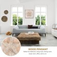 thumbnail image 2 of MasteelfCA 1Pc Wall Art Decor Hanging Wood Decoration Creative Relief Picture Pendant, 2 of 8