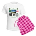 thumbnail image 5 of CafePress - Irish Brigade At Antietam Women's Light Pajamas - Women's Short Sleeve Print T-Shirt and Pants Light Cotton Pajama Set, 5 of 7