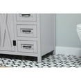 thumbnail image 5 of Elegant Decor Grant 48" Aluminum MDF Single Bathroom Vanity in Gray, 5 of 8
