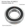thumbnail image 4 of Uxcell Deep Groove Balls Bearings Double Seal Chrome Steel 40x80x18mm, 4 of 5