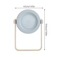 thumbnail image 4 of Inteprter Luz de lectura Lámpara de noche Lámpara de Tamaño compacto Accesorios para el hogar Diseño táctil Recargable para niños Telescópico Iluminación y accesorios gris Inteprter HA007316-02B, 4 of 6