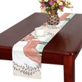 thumbnail image 4 of MKHERT Cute Little Fox Table Runner for Office Kitchen Dining Room Wedding Party 16x72 inch, 4 of 4