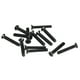 thumbnail image 5 of Uxcell M4 x 25mm Tornillo de fijación Phillips Galvanizado negro Paquete de 50, 5 of 5