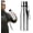 C, variant on Stainless Steel Water Bottle, Single Wall Wide Mouth with Handle Loop, Leak Proof for Camping