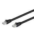 thumbnail image 2 of Monoprice Cat8 Ethernet Network Cable - 3 Feet - Black, 2GHz, 40Gbps, 24AWG, S/FTP - Entegrade Series, 2 of 3