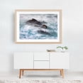 thumbnail image 6 of Stormy Sea Wall Art – Jagged Rocks and Waves - Photography Seascape Waves Ocean Coast Surrealism Mystical Nature Unframed Wall Art Print 4 x 6 inches, 6 of 7