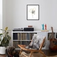 thumbnail image 4 of Art.com Monochrome Floral Study I Art Print by June Vess, Black Frame Wall Art, 23" x 29", 4 of 5