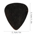 thumbnail image 2 of 6 púas de guitarra de cuerno de buey, duraderas, accesorios para guitarra (color aleatorio), 2 of 8