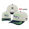 thumbnail image 1 of Men's New Era Black/Burgundy Washington Commanders 2025 NFL Draft A-Frame 9FIFTY Snapback Hat, 1 of 48