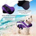 thumbnail image 3 of Dog Life Jacket Vest, Ripstop Pets Floatation Lifesaver Puppy Reflective Safety Swimsuit Preserver, Adjustable Life Coat with Rescue Handle for Small Medium Large Dogs Swimming Surfing Boating, 3 of 7