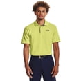 thumbnail image 1 of Polo de Golf Under Armour para Hombre Estándar Tech Amarillo Lima, 1 of 5