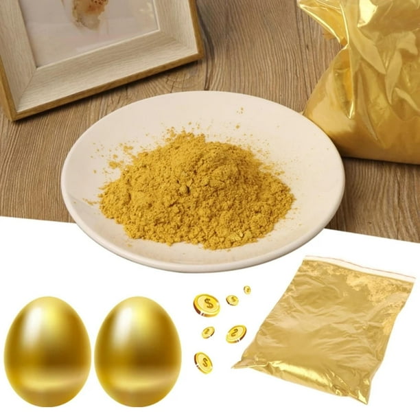 Polvo , polvo de de resina de color dorado y pteado, de fabricación de jabón, polvo de para jabón Oro 1200 Mal BLESIY Pigmento nacarado de resina