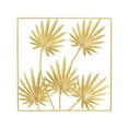 thumbnail image 1 of Golden Leaves Iron Living Room Dining Room Wall Decorative Hanging, 1 of 3