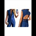 thumbnail image 3 of Conjuntos de 2 Piezas para Mujer: Chaleco Sin Mangas y Pantalón , Conjunto de Blazer Informal de Negocios. Azul S, 3 of 7