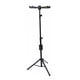 thumbnail image 3 of Soporte doble para guitarra, soporte para trípode, herramientas, soporte para guitarra con sistema de bloqueo automático para practicar vacaciones,, 3 of 9