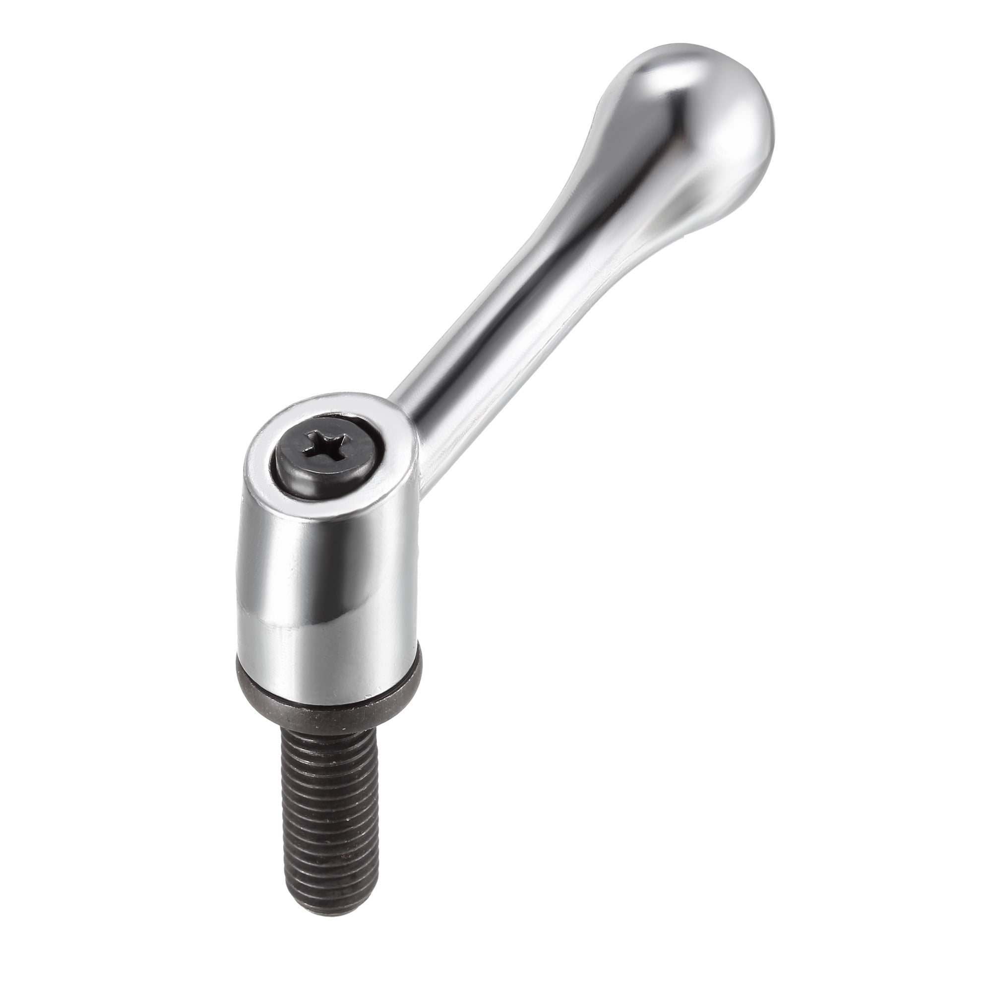 M10x29mm Handle Adjustable Clamping Lever Thread Push Button Ratchet