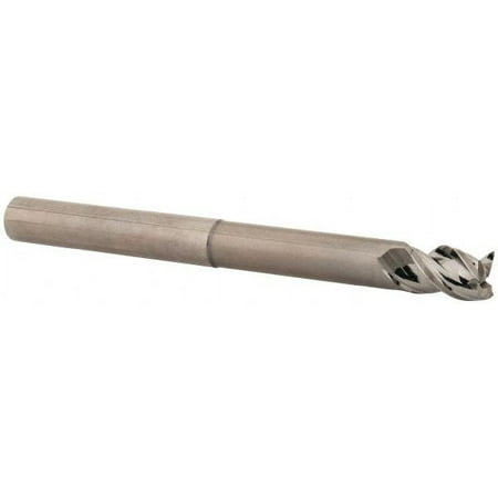 

3/8 1/2 LOC 3/8 Shank Diam 4 OAL 3 Flute Solid Carbide Square End Mill