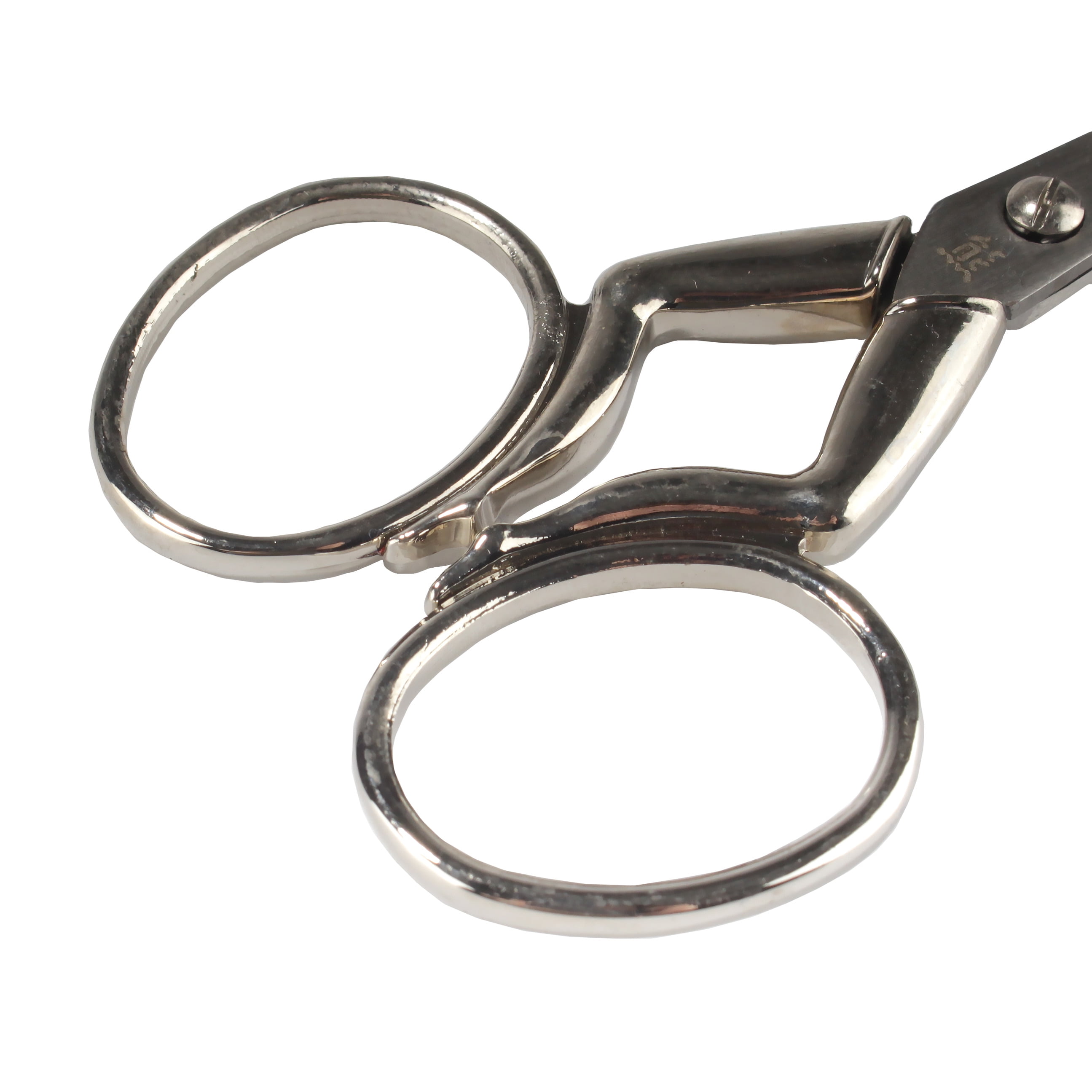 JubileeYarn Leg Shaped Cast Embroidery Craft Scissors - Silver - 10 Pairs
