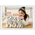 thumbnail image 2 of Poupée en Peluche Rembourrée pour Bébé, Mignonne, en Forme de Tiger, Jouet Apaisant pour Garçons et Filles, Cadeaux, 2 of 9
