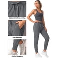 thumbnail image 5 of Rosvigor Womens Athletic Pants Yoga Joggers for Women Workout Track Travel Lounge Pants with Pockets, 5 of 9
