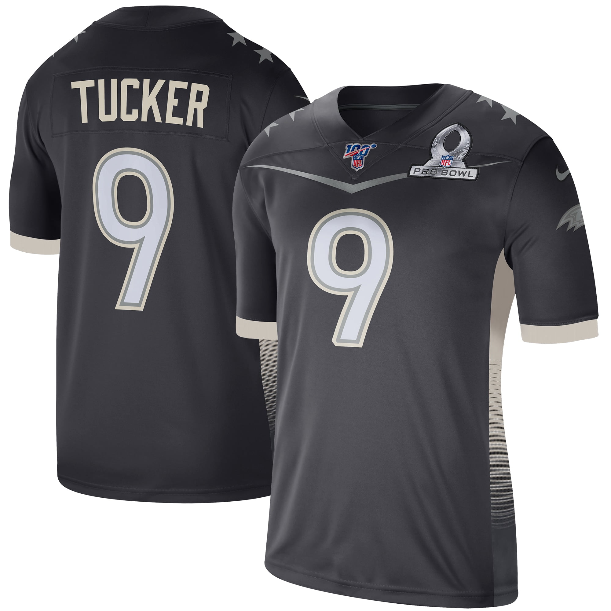 Justin Tucker Nike 2020 AFC Pro Bowl Game Jersey - Anthracite - Walmart.com