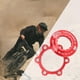thumbnail image 5 of Adaptador de bloqueo central de bicicleta de aleación ultraligero a buje Centerlock de bicicleta con rotor de 6 pernos rojo, 5 of 9