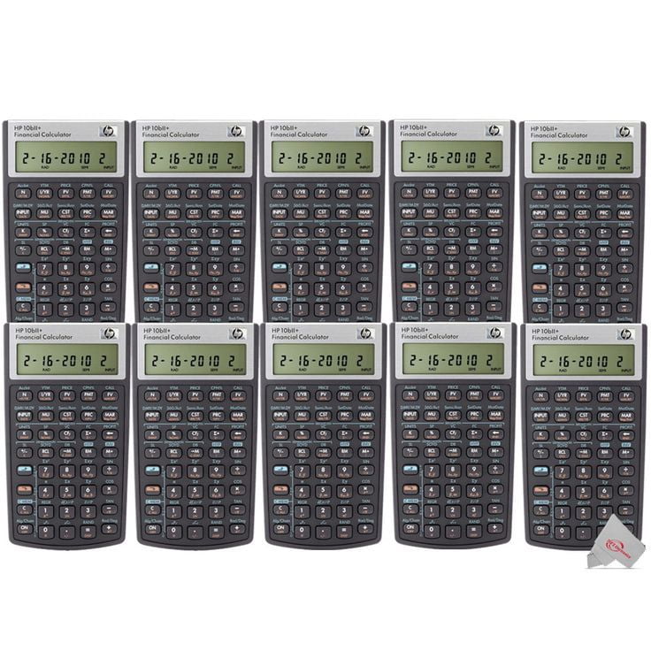 HP 10BIIPlus Financial Calculator for Business, Finance, and
