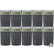 Ten Pck HP 10bII+ Financial Calculator Black