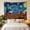 C, variant on XaaKee Tapestry Wall Hanging, Post-Impressionism Desert Mesa Night Landscape Tapestry For Bedroom, High-Quality Polyester Large Tapestry, Living Room Bedroom Decor, 60x40Inch