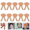 thumbnail image 3 of EeaseCA 10pcs Catheter Fixed Stickers Nose Bridge Catheter Stomach Tube Fixators (Light Brown), 3 of 8