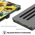 thumbnail image 5 of Fintie Case for Samsung Galaxy Tab A7 10.4'' 2022/2020 Model (SM-T500/T503/T505/T507/T509), Multi-Angle Viewing Smart Stand Back Cover with Pocket, Auto Wake/Sleep, Sunflowers, 5 of 7