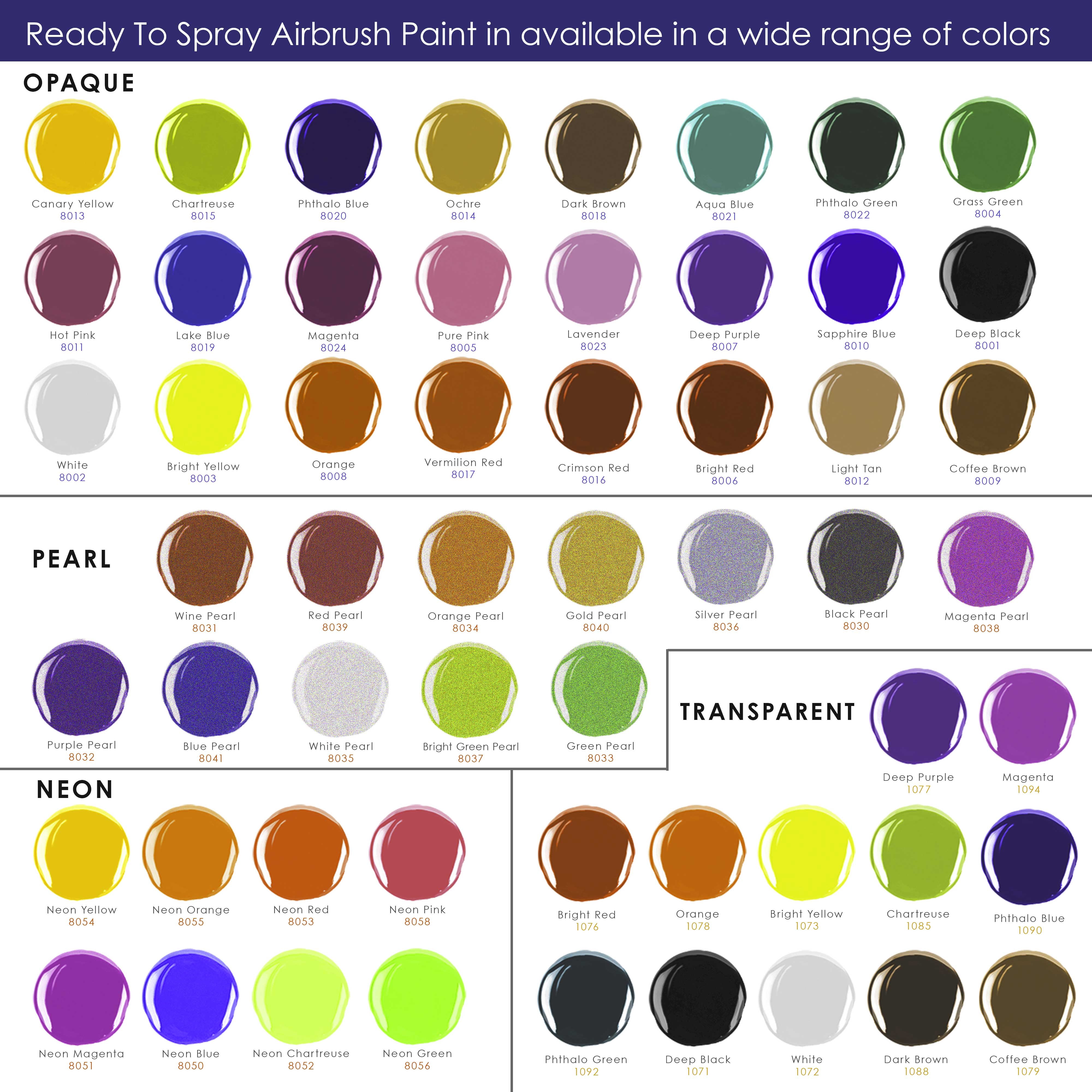 U.S. Art Supply 12 Color Pearlized Acrylic Airbrush, Leather & Shoe Paint Set; Pearl Colors plus Reducer & Cleaner 1 oz. Bottles