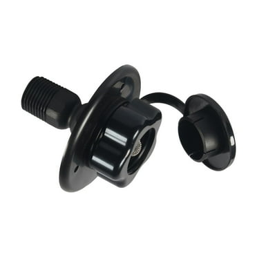 RV Inlet Durable Assembly Black for Marine Trailer Motorhome