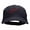 Navy, variant on Flaming Baseball Outline Embroidered Unstructured Cotton Twill Cap - Putty OSFM