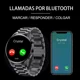 thumbnail image 3 of Reloj FILIEKEU I9 Inteligente Bluetooth D/acero Negro Impermeable Hombre, 3 of 8
