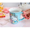 thumbnail image 4 of Sanrio Hello Kitty Pastel on Rainbow Wide Rim Ceramic Mug | Holds 16 Ounces, 4 of 6
