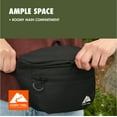 thumbnail image 5 of Ozark Trail 2.5 Ltr Waist pack, Black, Unisex, Fanny on Waist pack, Polyester Zipper, 5 of 11