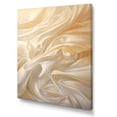 thumbnail image 2 of Designart "Pristine White Silk Texture" Fashion Wall Art Living Room, 2 of 7