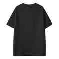 thumbnail image 5 of Kalauyu Womens Waffle Short Sleeve Shirts Crew Neck Basic Tee Tshirt Casual Summer Cotton Tops, 5 of 5
