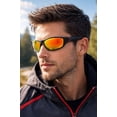 thumbnail image 2 of 4 Pack Sports Cycling Sunglasses for Men Women, UV400 Wraparound Sport Sunglasses for Running Fishing Driving, 2 of 7