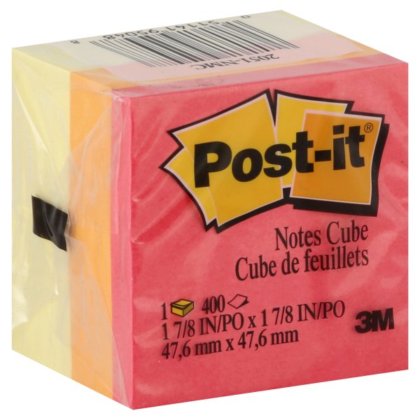 Postit Notes Cube 400 CT