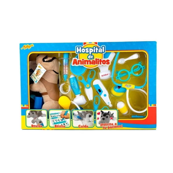 Set de Juego Mi Alegría Hospital de animalitos