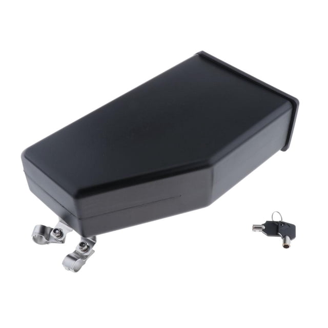 Caja de herramientas ABS Zulema para motocicleta Soporte Lateral Izquierdo Trasero 5 Litros 2014-2018