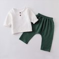thumbnail image 2 of UAYOTSE Baby Boys Summer Outfits Short Sleeve Cartoon Print T-Shirt Tops & Shorts Sets 2Pcs Cute Baby Boys Cotton Summer Clothes For 1t 2t 3t 4t 5t 6t,Sizes 5-6 Years, 2 of 6