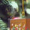 thumbnail image 4 of Adorno navideño, adorno de piano de canción sorpresa personalizado, Adorno de piano floral, adecuado para Navidad, 4 of 5