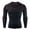 #01-Red, variant on Compression Shirts Men Long Sleeve Athletic Workout Shirt Quick Dry Base Layer T Shirts Gym Running Tops for Basketball