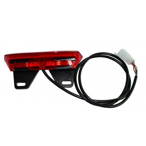 Lampe Arrière de Vélo Électrique 12v Led Sécurité Nuit Feu de Freinage Clignotant 009 007 Accessoires