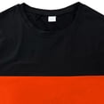 thumbnail image 5 of Men's Spring Fall Long Sleeve Tee Shirts Color Block Pullover Casual Round Neck Fitness Sports Basic Tops, 5 of 6
