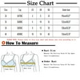 thumbnail image 2 of skpabo Women 2024 Bras Push Up Bra Corset Bra Non-Steel Ring Non-Marking Top Support Underwear Comfortable Gathering Anti-Glare Fixed One-Piece Bra for Work Office Size, 2 of 4